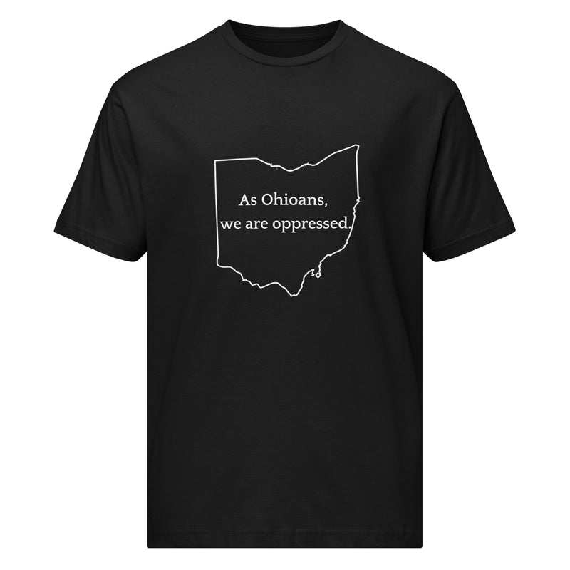 Ohioans are Oppressed - Unisex fine jersey tee-zoom-