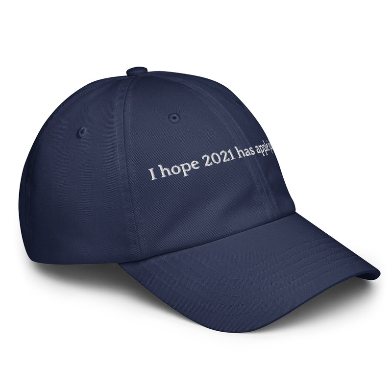 Hope 2021 Has Apple Juice - Under Armour® dad hat-zoom-