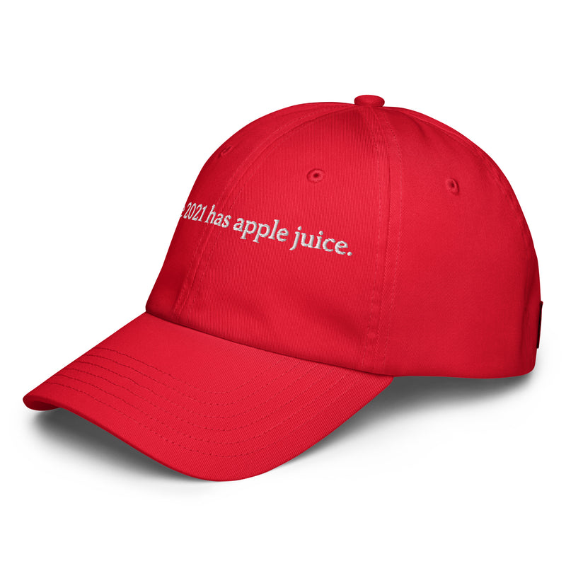 Hope 2021 Has Apple Juice - Under Armour® dad hat-zoom-