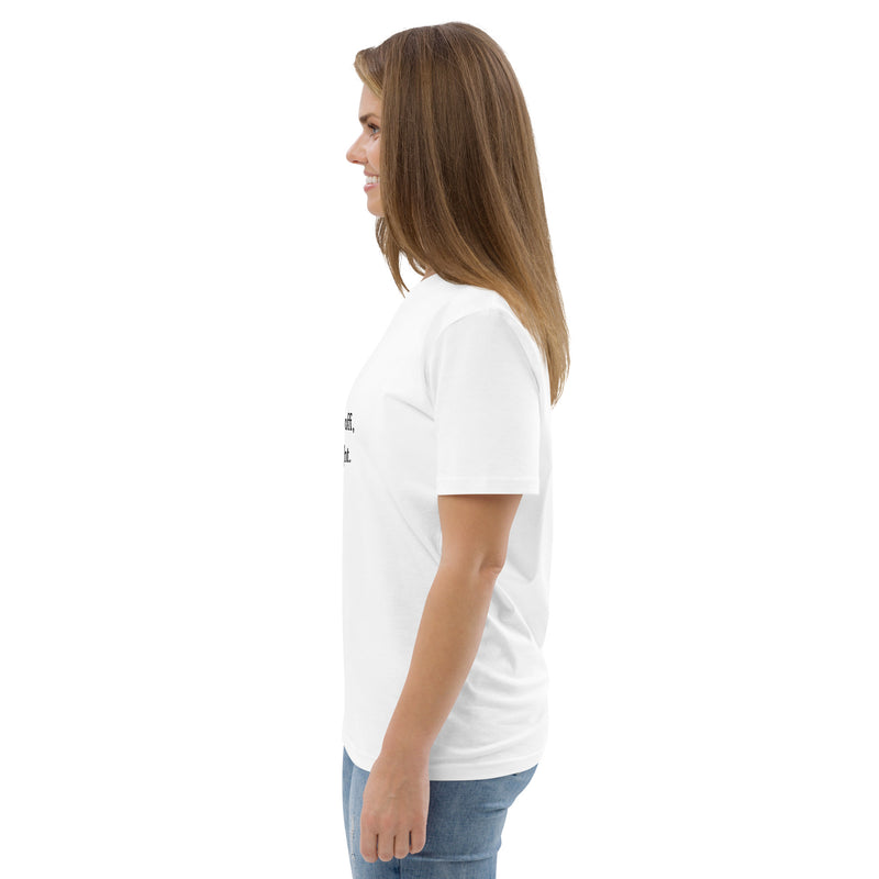 On my days off - Unisex organic cotton t-shirt-zoom-