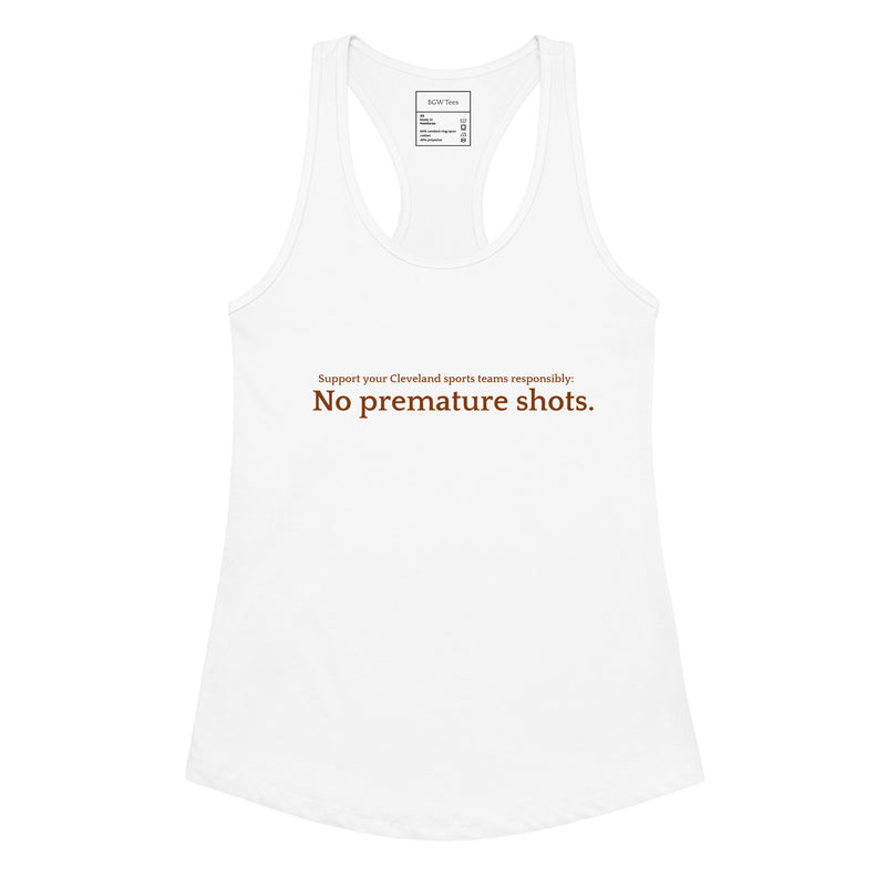 Support Your Local Team - Women’s fitted racerback tank top-zoom-